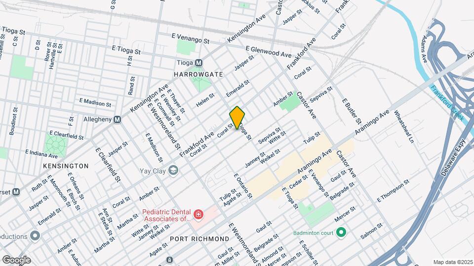 3479 Amber St Map and Location Details