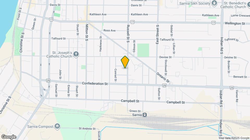 321 Russell St S Map and Location Details