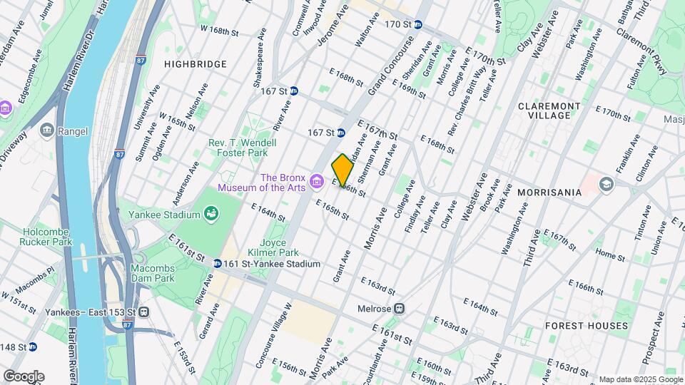 1064 Sheridan Ave Map and Location Details