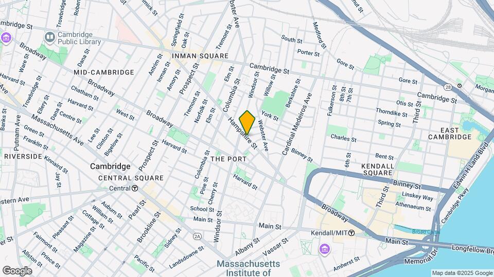84 Hampshire St Map and Location Details
