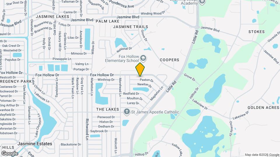 8447 Paxton Dr Map and Location Details