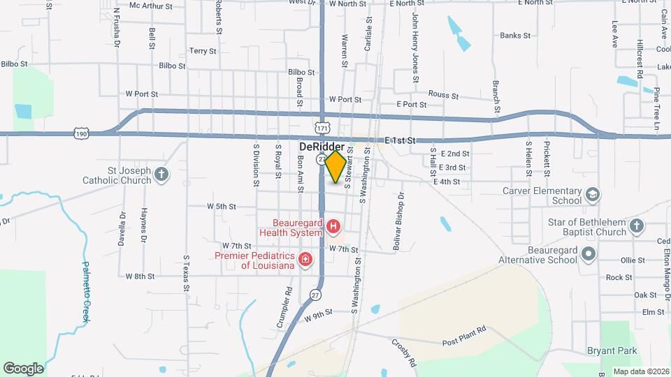 207 W 4th St Map and Location Details