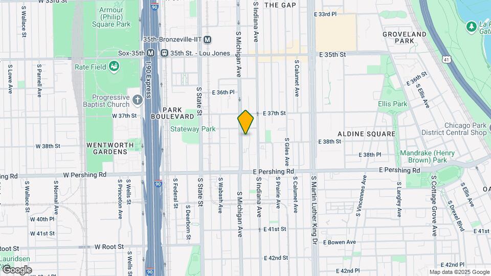 3751 S Michigan Ave Map and Location Details