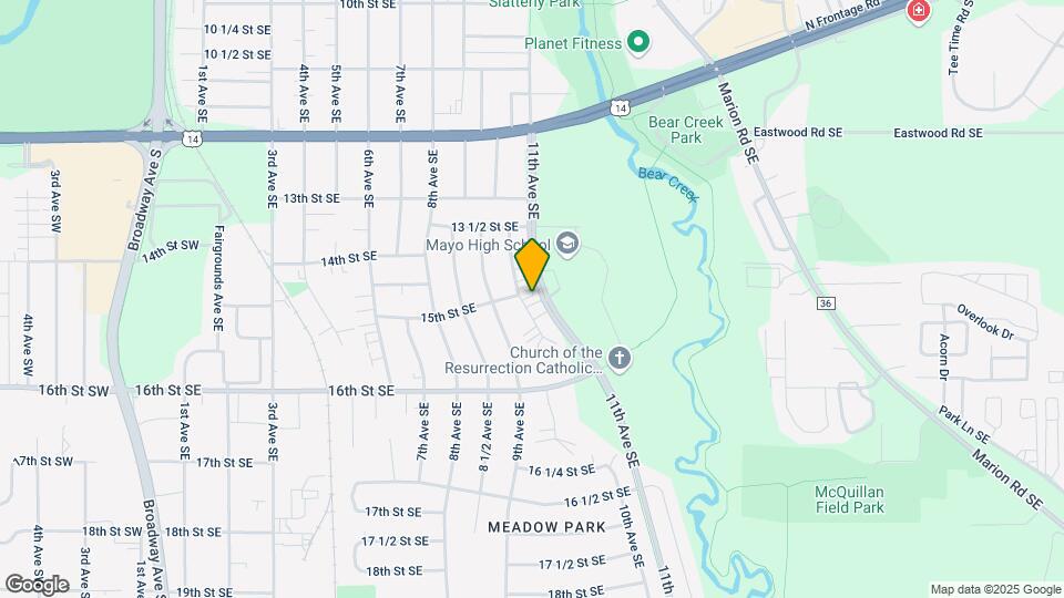 1512 10th Ave SE Map and Location Details