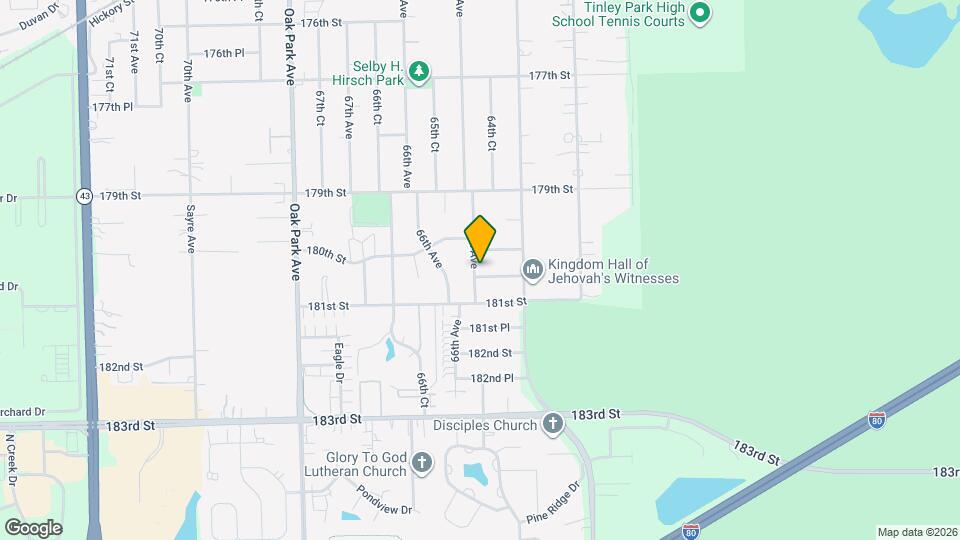 18031 65th Ave Map and Location Details