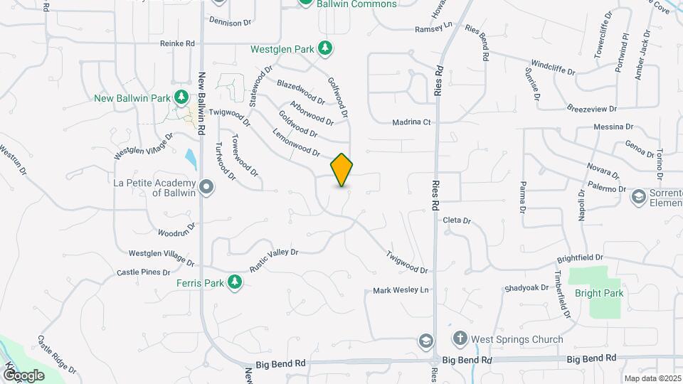 411 Far Hill Dr Map and Location Details