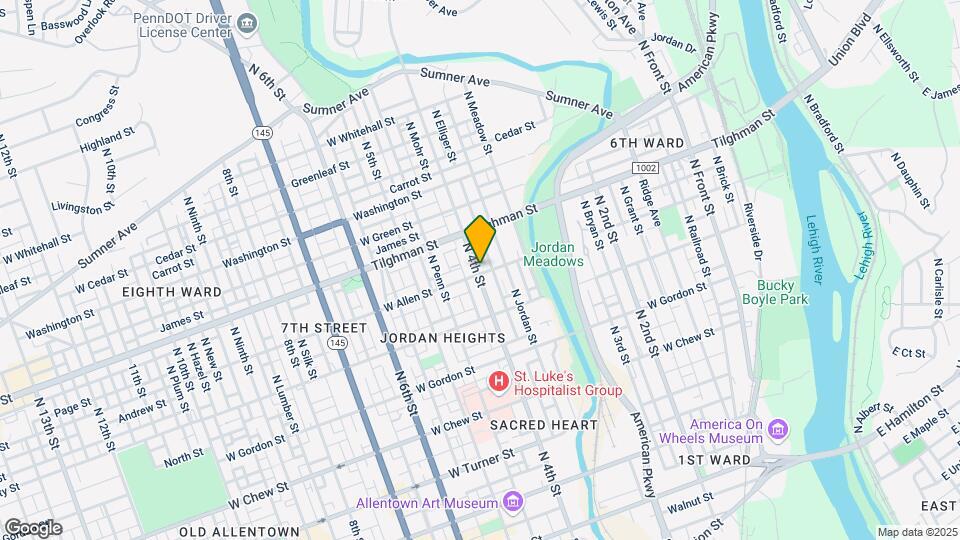 397 W Allen St Mapa y Detalles de la Ubicación