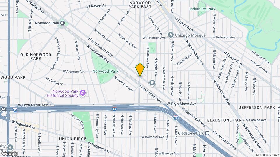 5715 N Nagle Ave Mapa y Detalles de la Ubicación