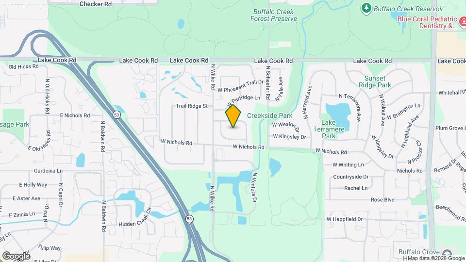 1605 Portsmith Ln Map and Location Details