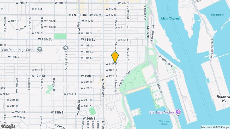 403 W 17th St Mapa y Detalles de la Ubicación