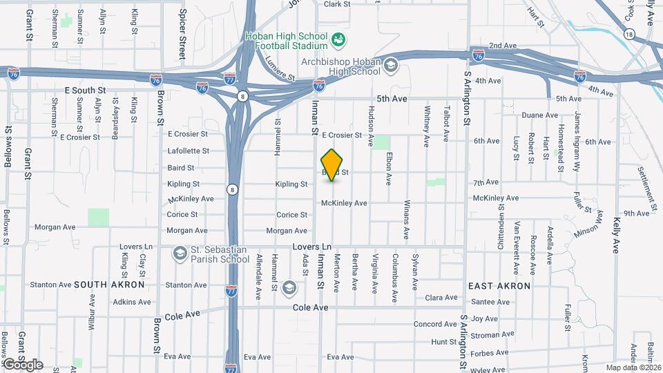 748 Merton Ave Map and Location Details