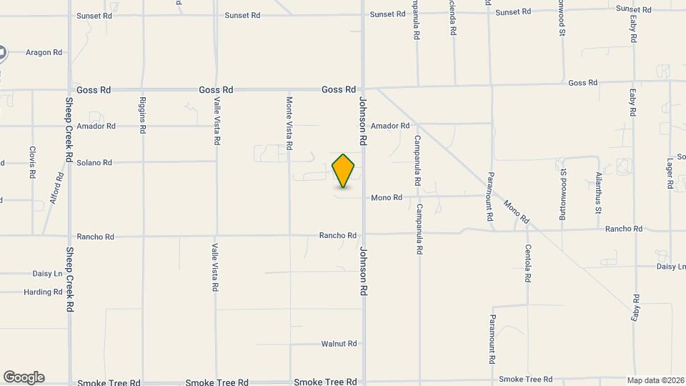 11024 Johnson Rd Map and Location Details