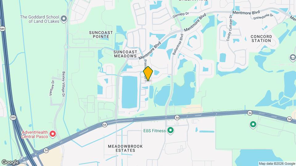 2820 Prairie Iris Dr Map and Location Details