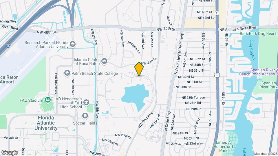 301 Norwood Ter, Unit n129 Map and Location Details