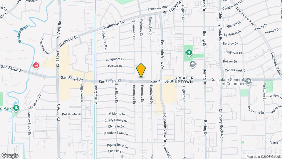 1632 Potomac Dr Map and Location Details