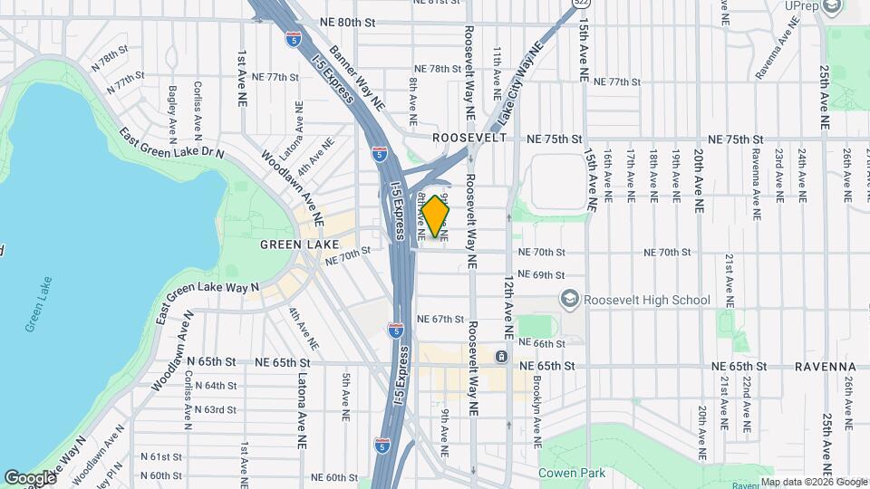 812 NE 70th St Map and Location Details
