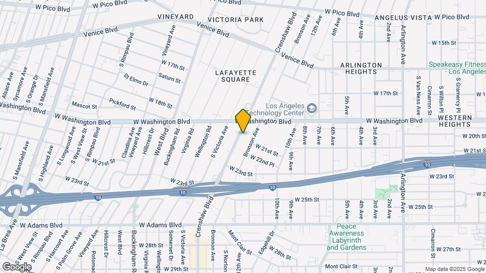 2104 Crenshaw Blvd Map and Location Details