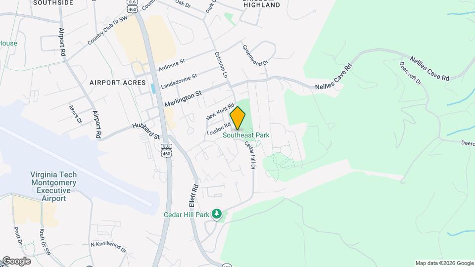 1929 Sussex Rd Map and Location Details