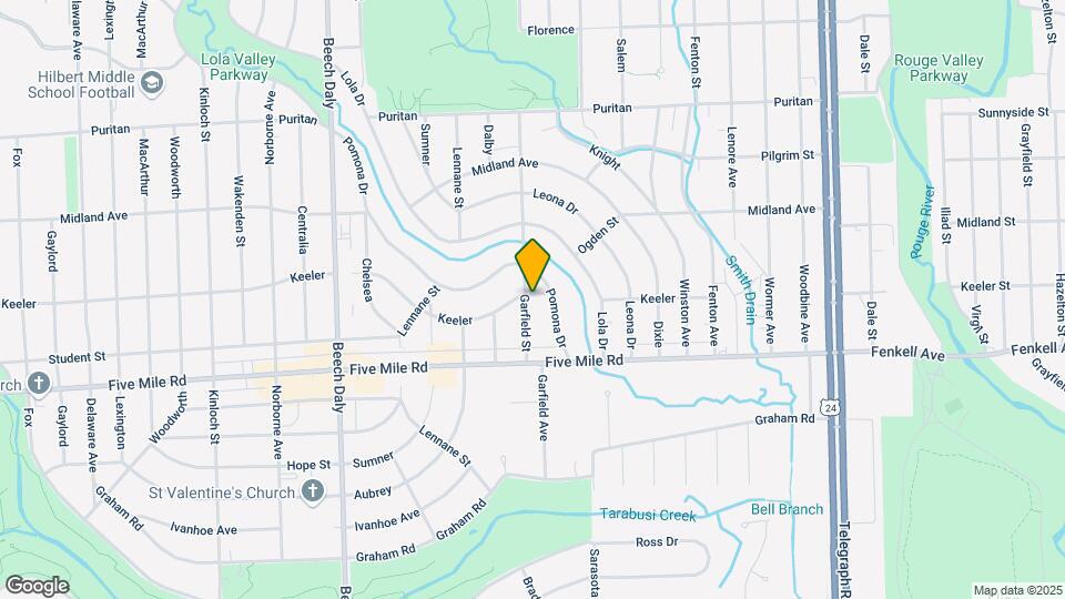 15398 Garfield St Map and Location Details