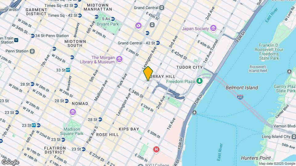 542 3rd Ave Mapa y Detalles de la Ubicación