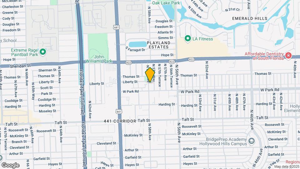 2141 N 58th Ave Map and Location Details