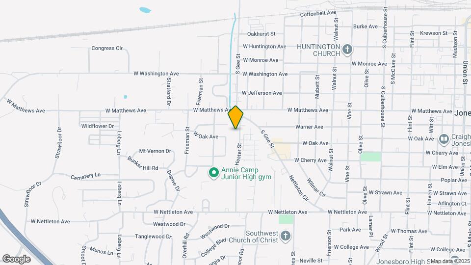 809 Hester St Mapa y Detalles de la Ubicación