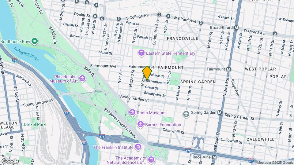 2034 Mt Vernon St Map and Location Details