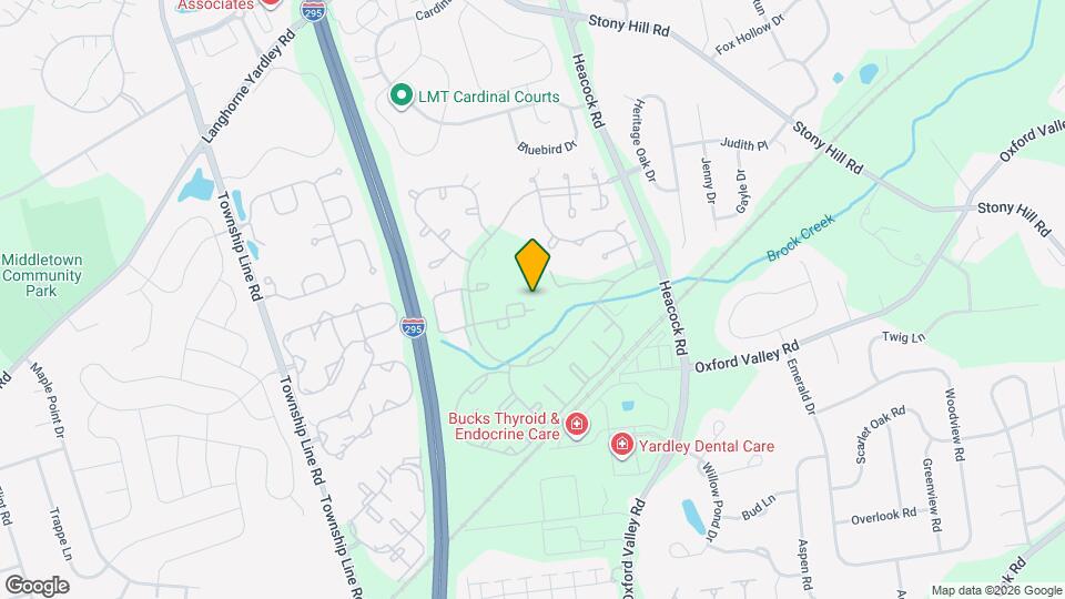 3605 Waltham Ct, Unit Beautiful Yardley First Floor Condo Map and Location Details