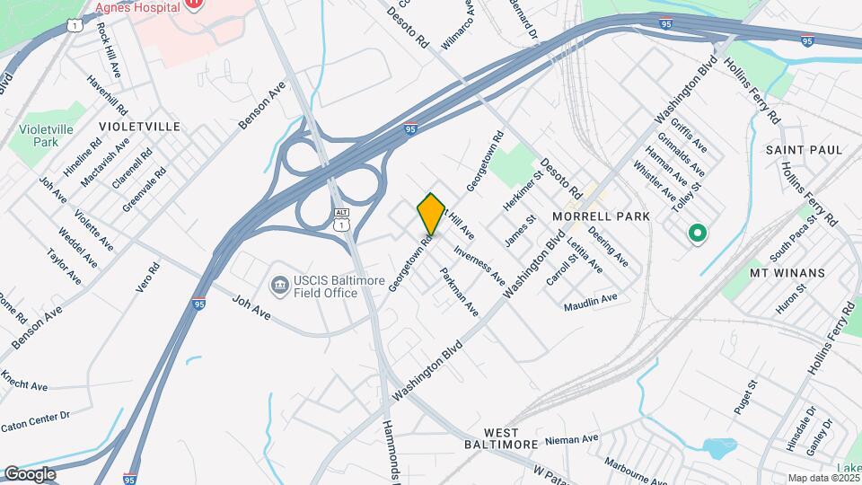 3015 Georgetown Rd Map and Location Details