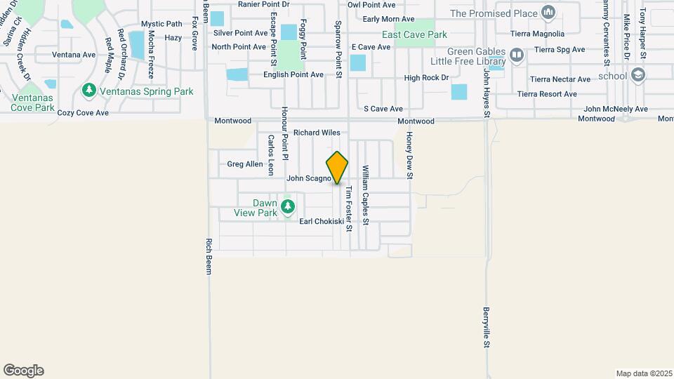 2044 Thomas Lackland St Map and Location Details