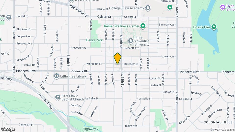 4731 Meredeth St Mapa y Detalles de la Ubicación