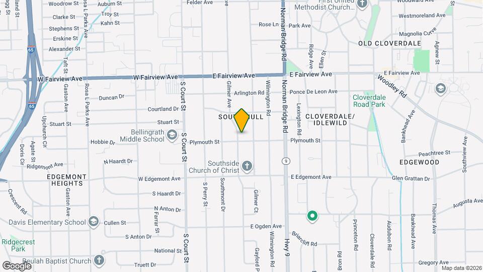 3283 Gilmer Ave Map and Location Details