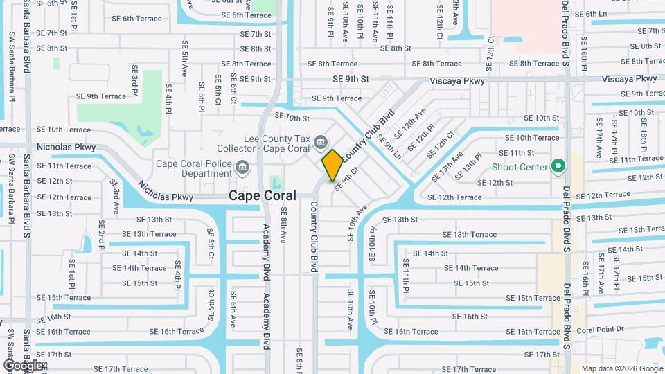 1134 SE 9th Ct Map and Location Details