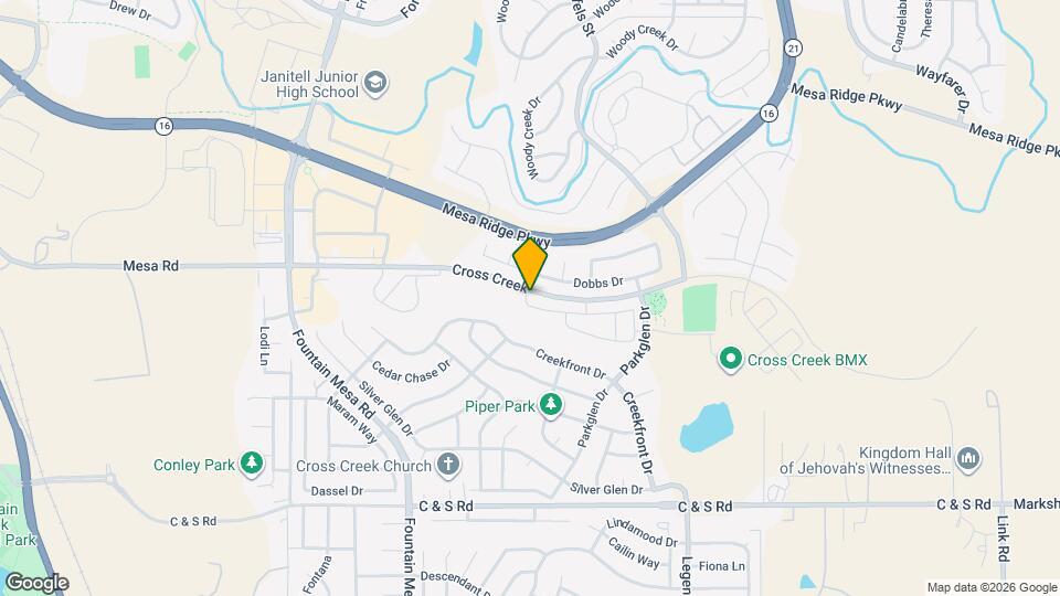 7332 Sandy Springs Point Map and Location Details