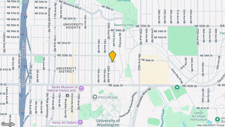 4729 21st Ave NE Map and Location Details