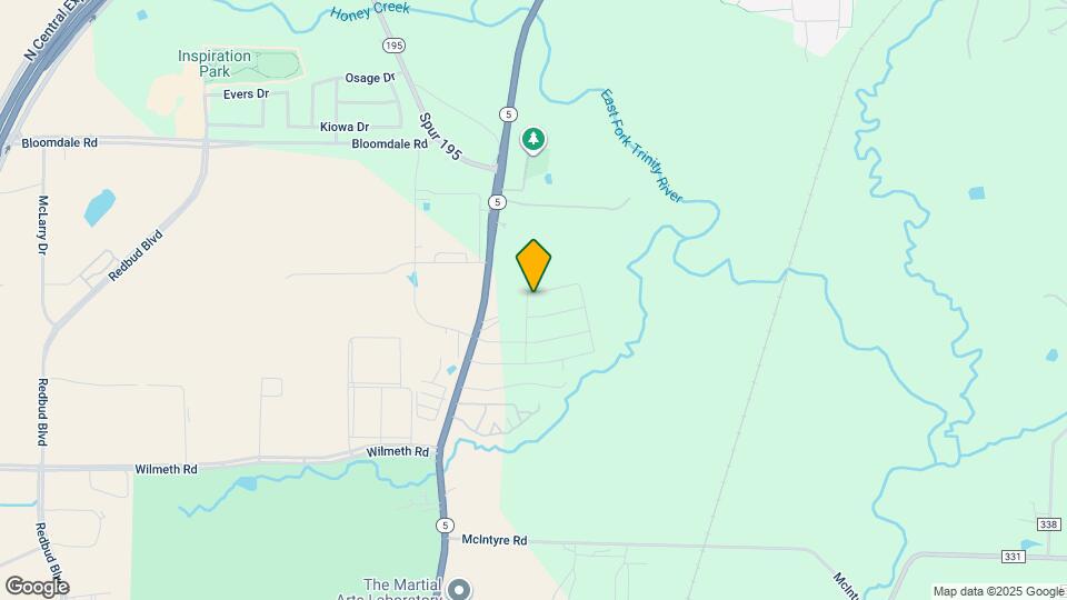 500 Crystal Falls Dr Map and Location Details