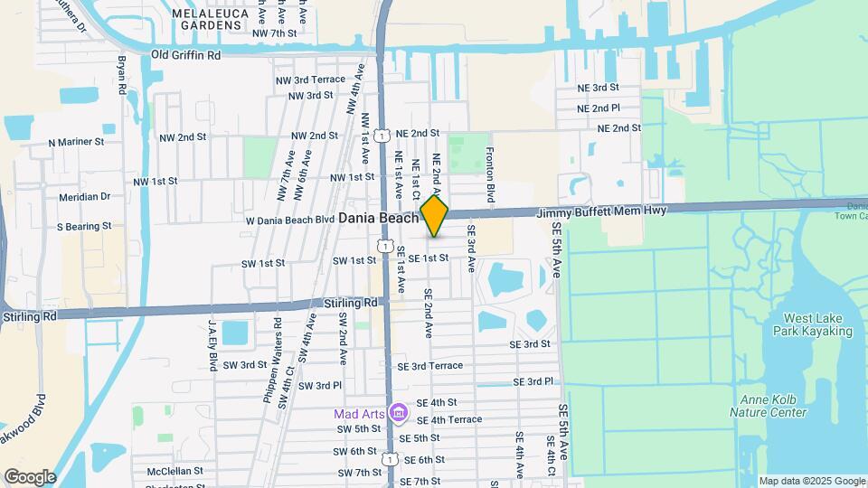 206 SE Park St Map and Location Details