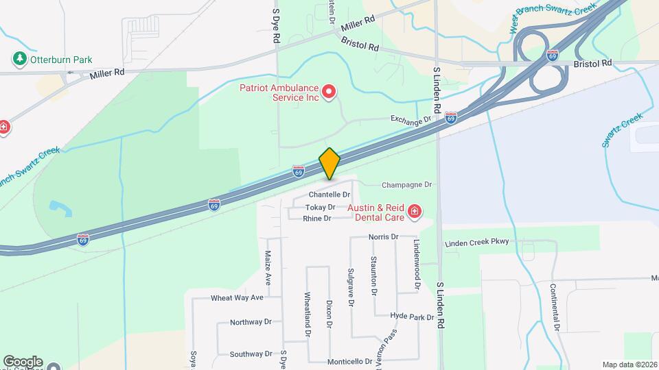 5168 Champagne Dr Map and Location Details