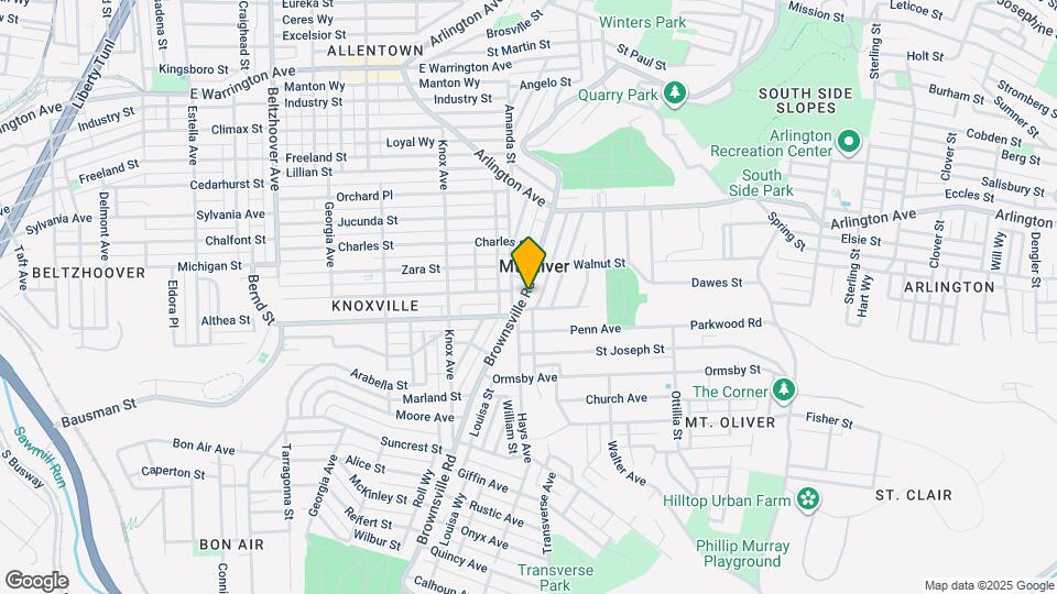 227-229 Brownsville Rd Map and Location Details