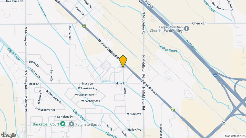 Evergreen Mobile Home Park Mapa y Detalles de la Ubicación