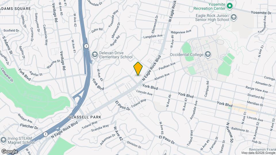 4419-4423 Eagle Rock Blvd Map and Location Details