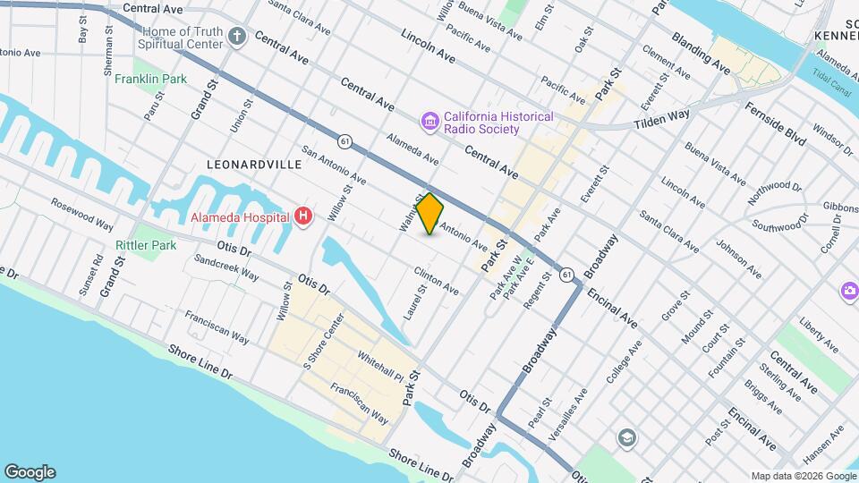 2229 San Jose Ave Map and Location Details