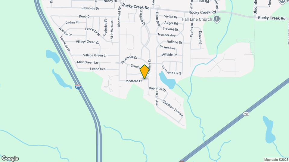 2516 Medford Pl Map and Location Details