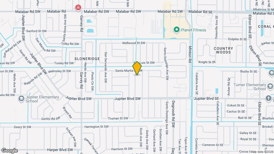 419 Windswept Ave SW Map and Location Details