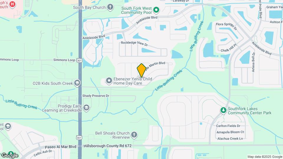 11014 Little Blue Heron Dr Map and Location Details