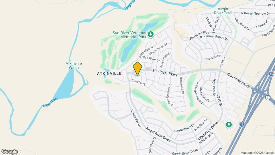 4593 S Flaming Arch Dr Map and Location Details