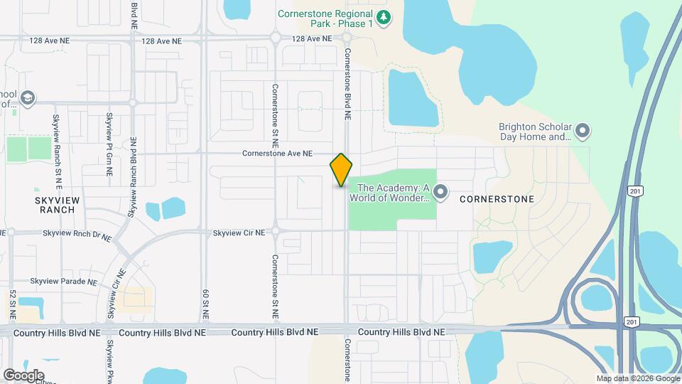 1395 Cornerstone Blvd NE Map and Location Details