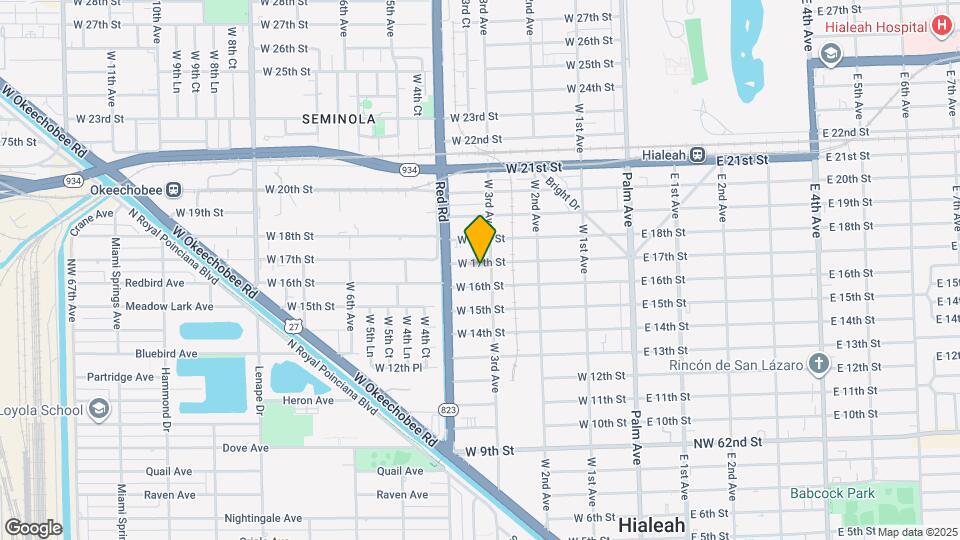 318 W 17th St Mapa y Detalles de la Ubicación