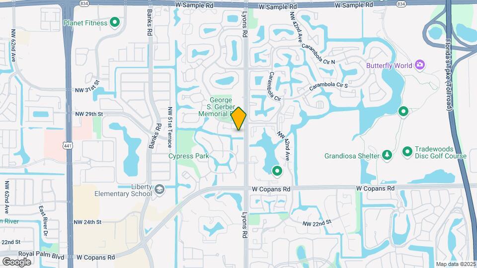 4670 NW 30th St Map and Location Details
