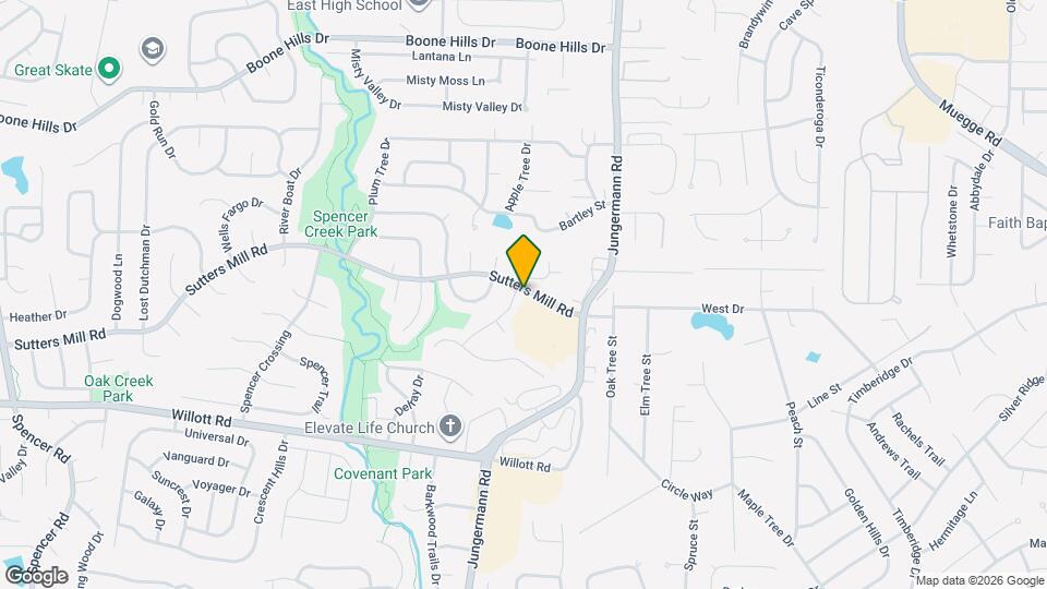 90 Sutters Mill Rd Map and Location Details